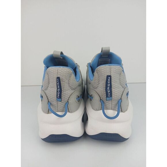 Reebok Solution  Blue Gray White Allen Iverson Basketball Sneakers Men\'s Sz 9.5 main image 16